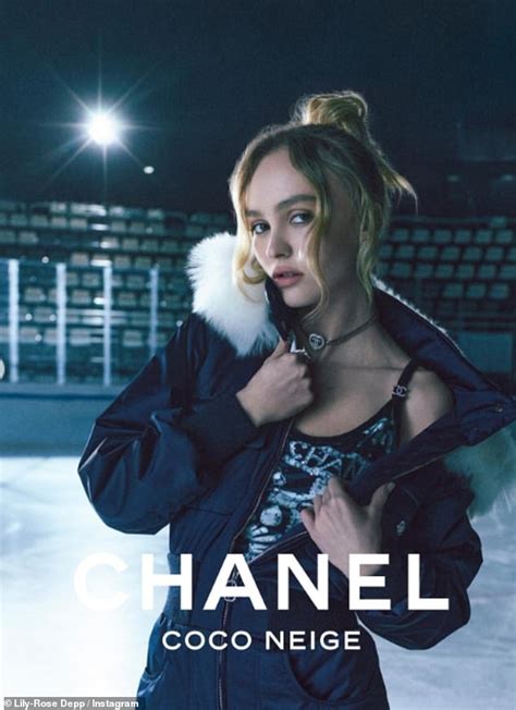 coco chanel neige|lily rose depp coco.